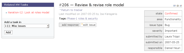 Poi integration for XM